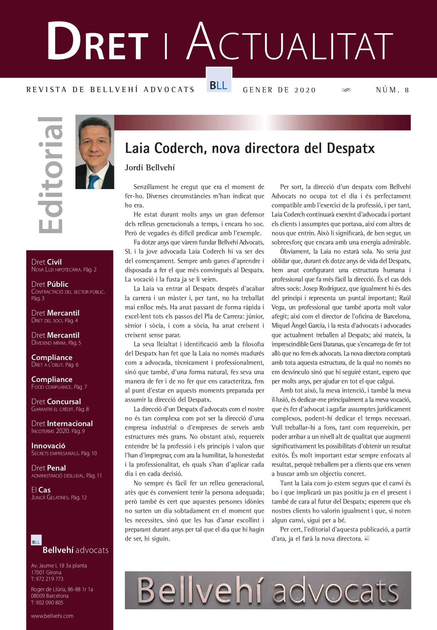 Revista Dret i Actualitat 8