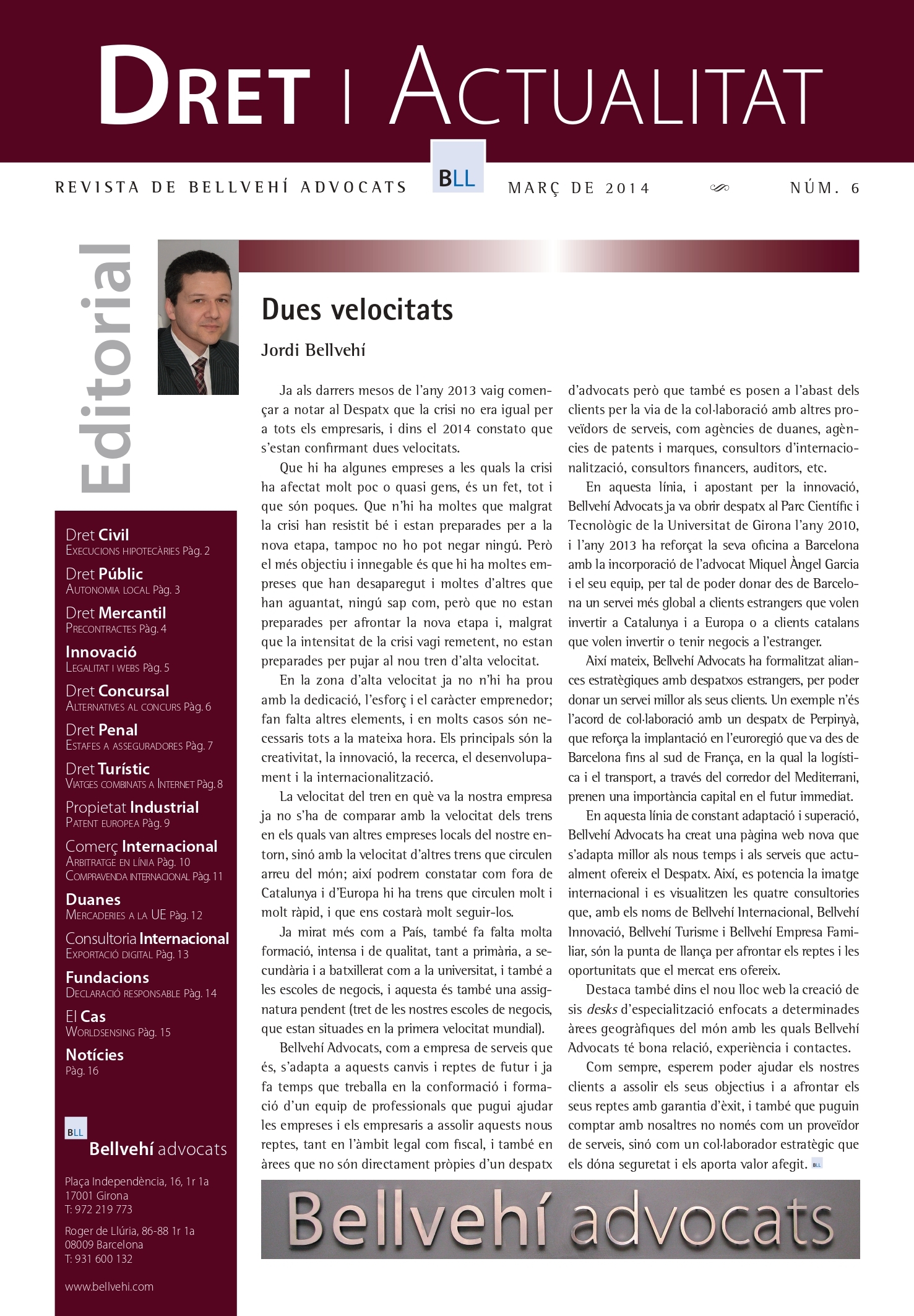 Revista Dret i Actualitat 6