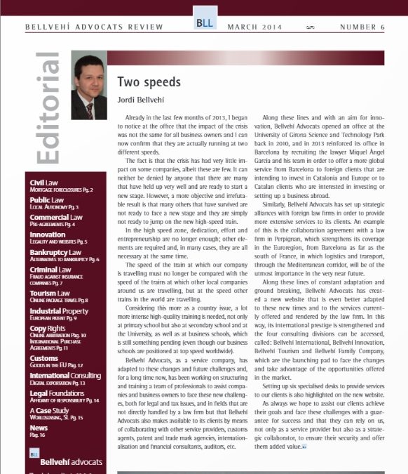 Revista Law and news 2014 Núm 6