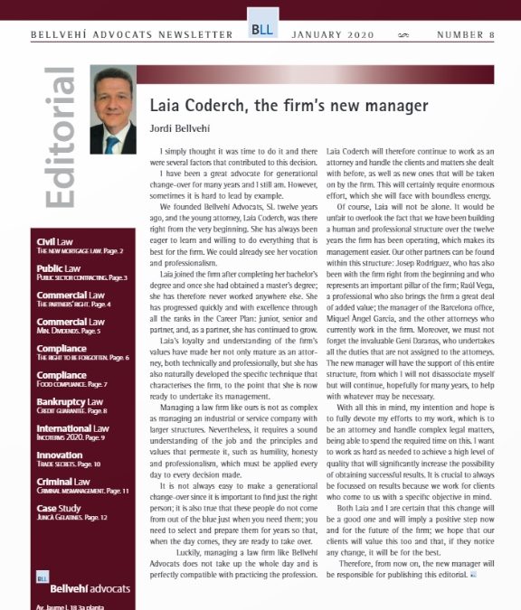 Revista Law and news 2020 Núm 8